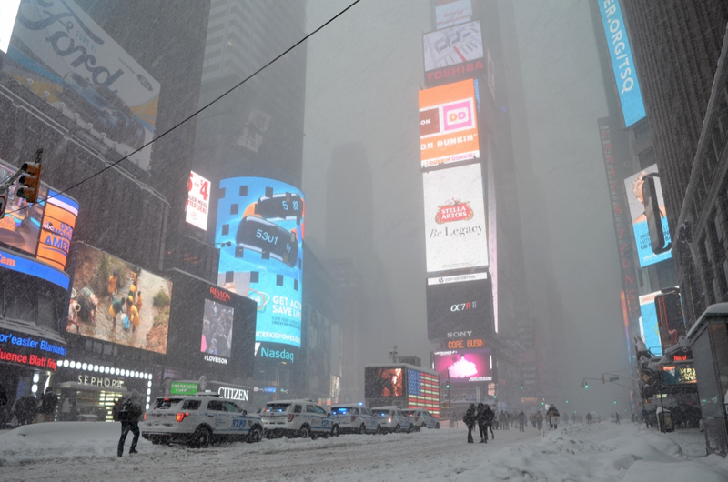 Illustration for article titled On the Ground in New York During a Blizzard